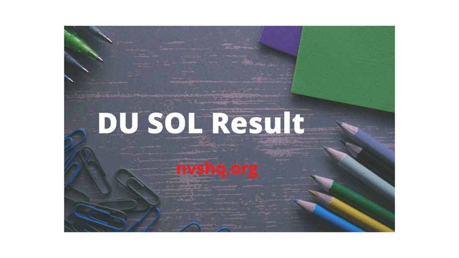 DU SOL Results 2021 (OUT) BA, (Hons) OBE 1st,2nd,3rd Year