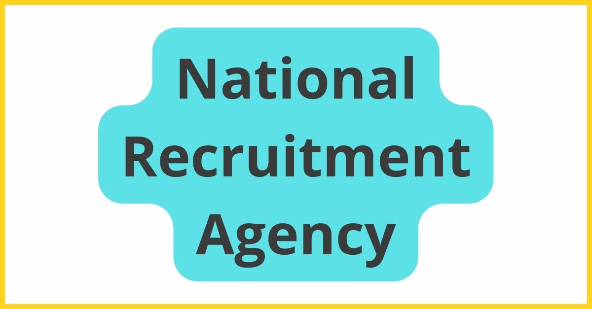 National Recruitment Agency NRA Common Eligibility Test CET