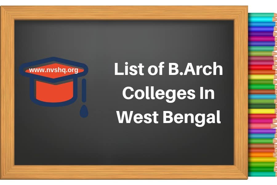 List_of_B.Arch_Colleges_In_West_Bengal