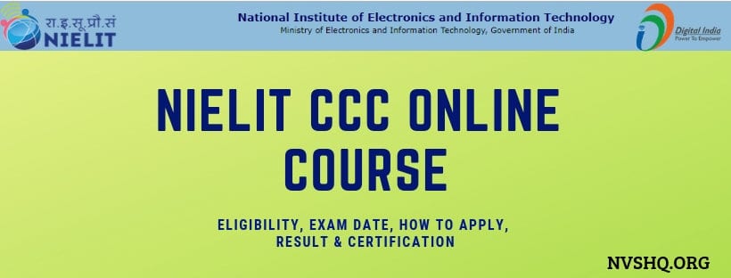 NIELIT CCC Online Course