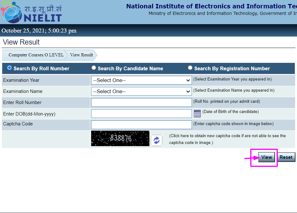 nielit-o-level-result-2023-a-b-c-level-exam-result