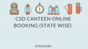 CSD-Canteen-Online-Booking(State Wise)