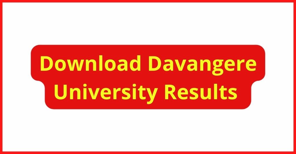 Davangere University Results 