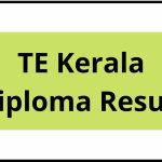 TE Kerala Diploma Result