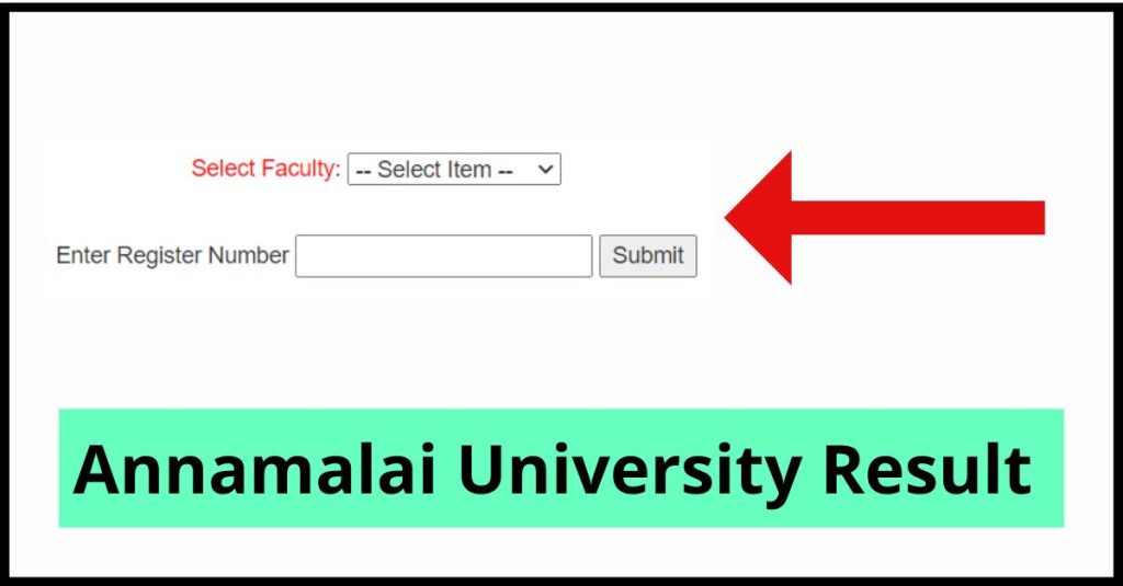 Annamalai University Result