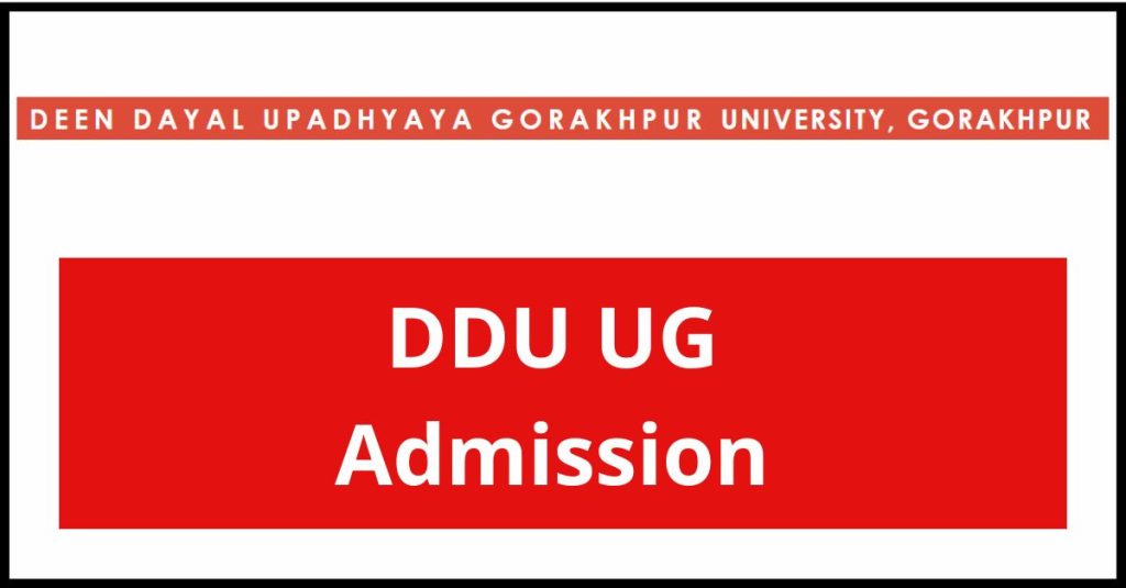 DDU UG Admission