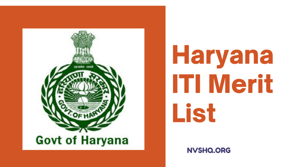 Haryana ITI Merit List 