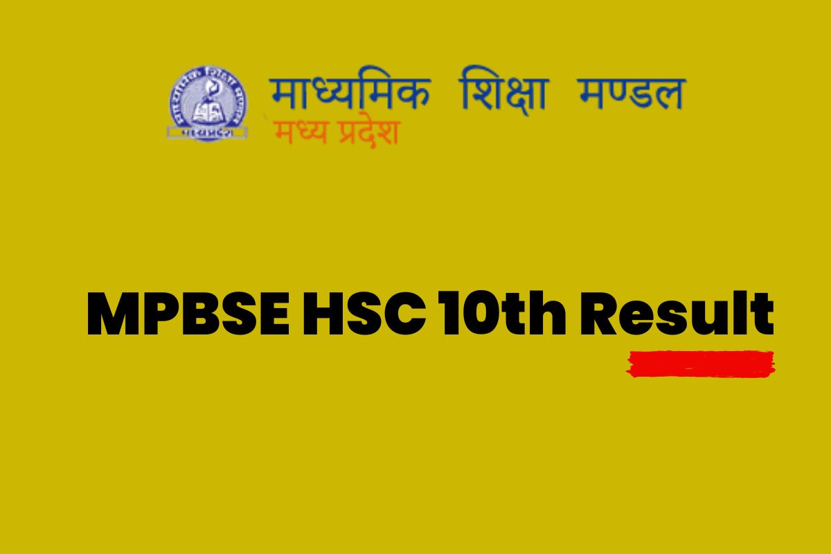 mpresults.nic.in Result 2023 OUT; MPBSE 10th Class Toppers