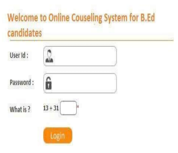 HP B.Ed.  counseling college login