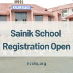 Sainik School Admission Online 2024 Registration