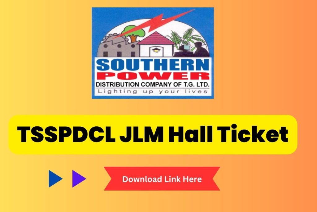 TSSPDCL JLM Hall Ticket