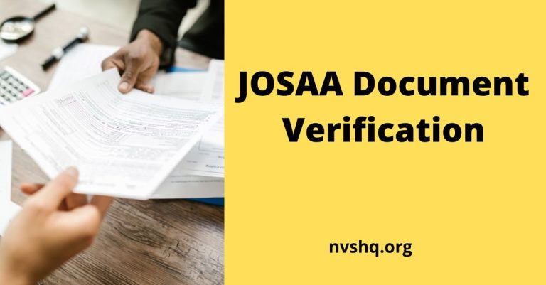 JOSAA Document Verification