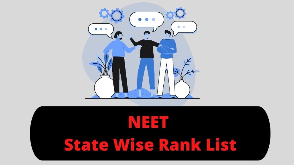 NEET State Wise Rank List