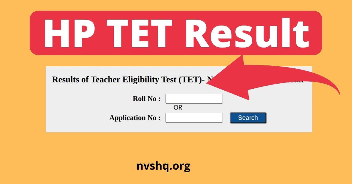 HP TET Result 2024 Date Answer Key pdf Released
