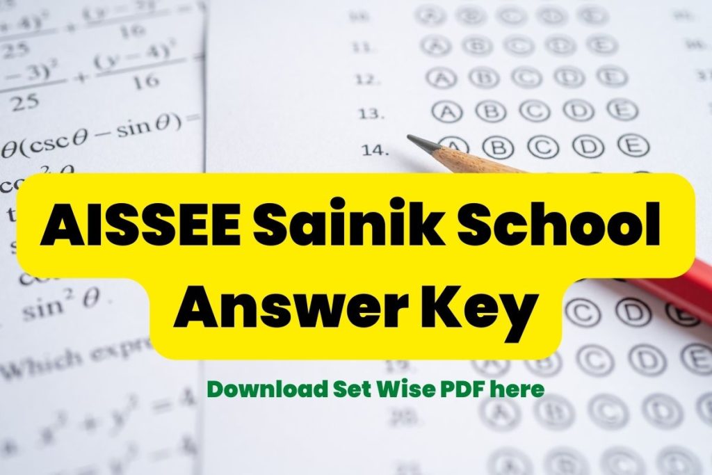 AISSEE Sainik School Answer Key
