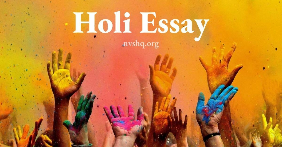 holi essay class 5