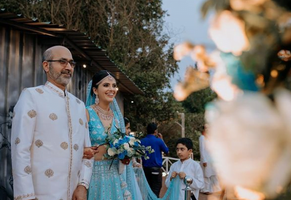 Ishani Johar wedding pic