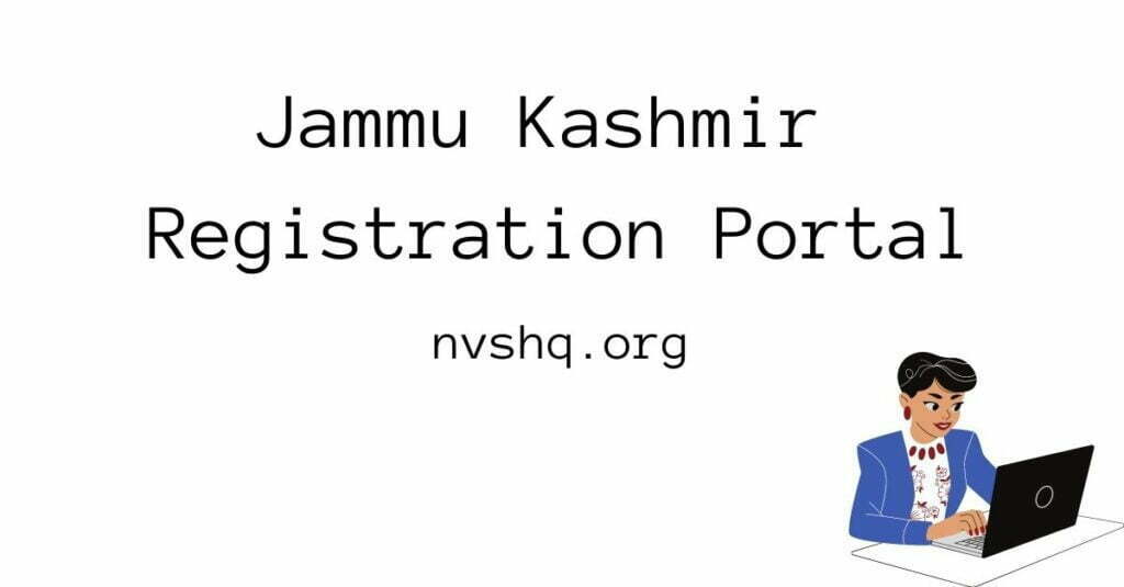 Jammu Kashmir Registration Portal