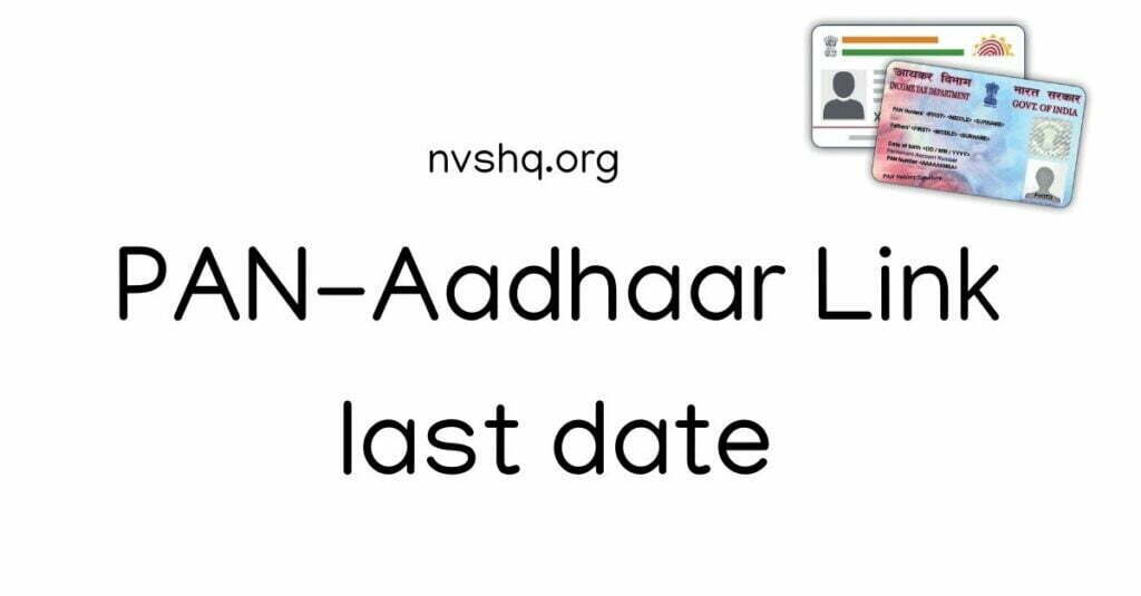 PAN-Aadhaar Link Online