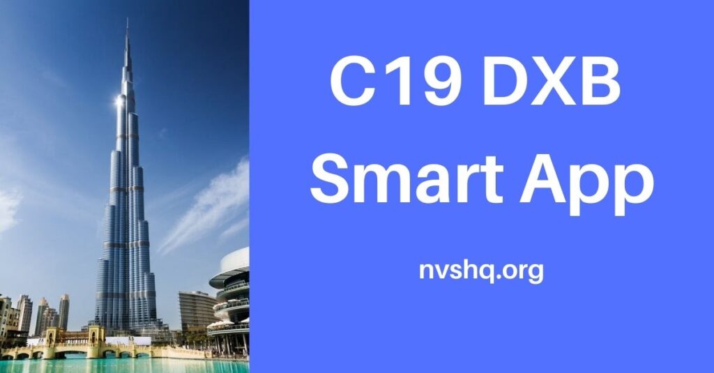 C19 DXB Smart App