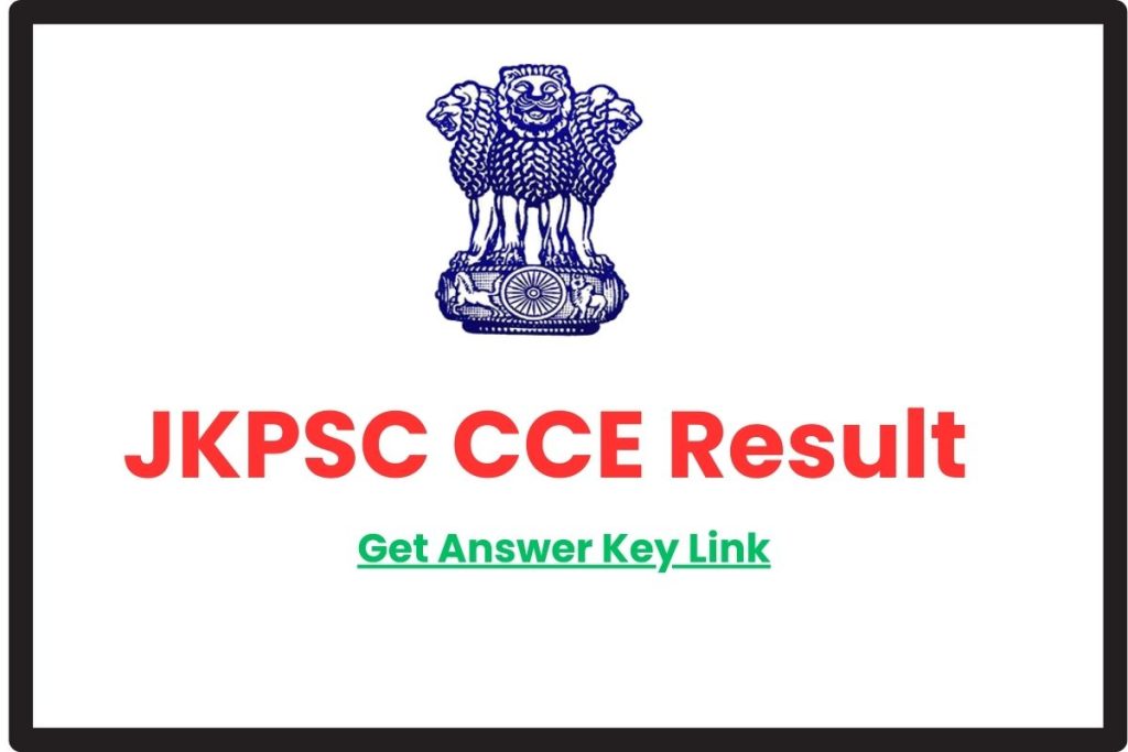JKPSC CCE Result