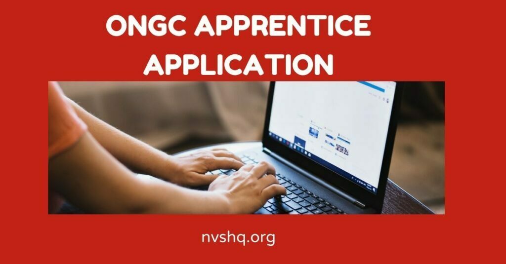 ONGC Apprentice Online Form