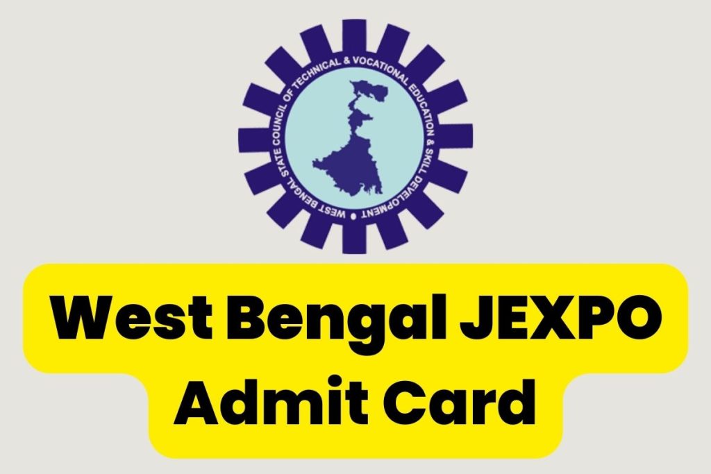 WB JEXPO Admit Card 2025 webscte.co.in VOCLET Corridor Ticket