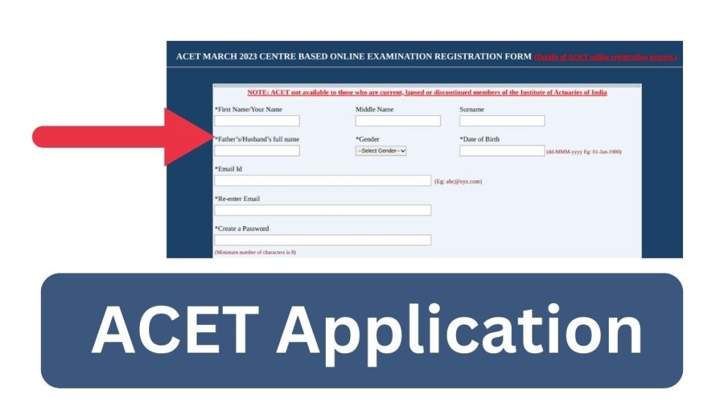 ACET Application