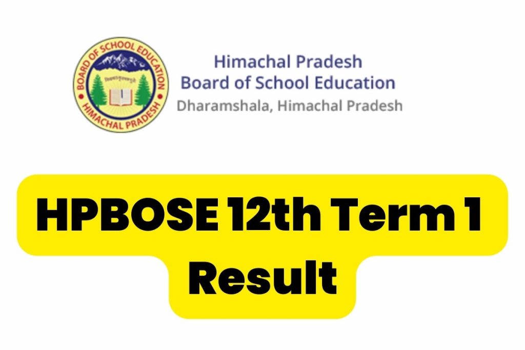 HP BOSE 12th Term 1 Result