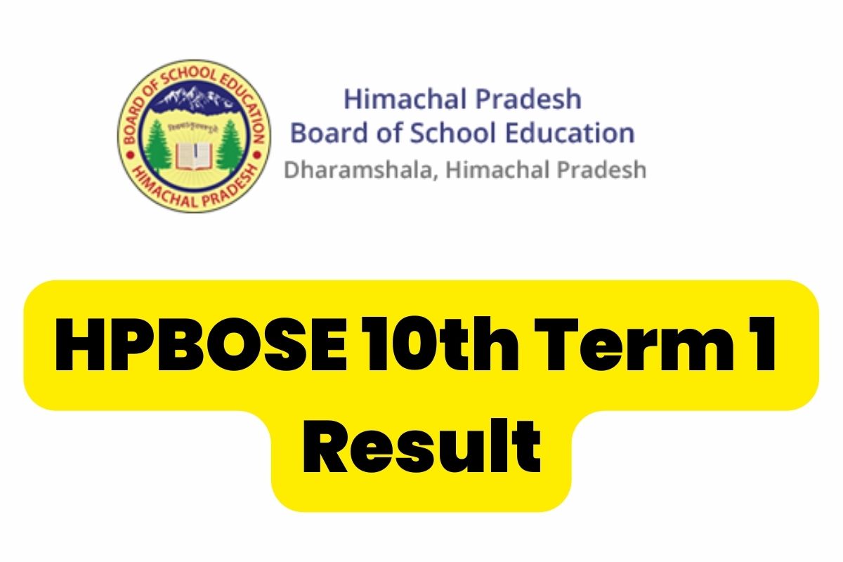 HPBOSE 10th Term 1 Result