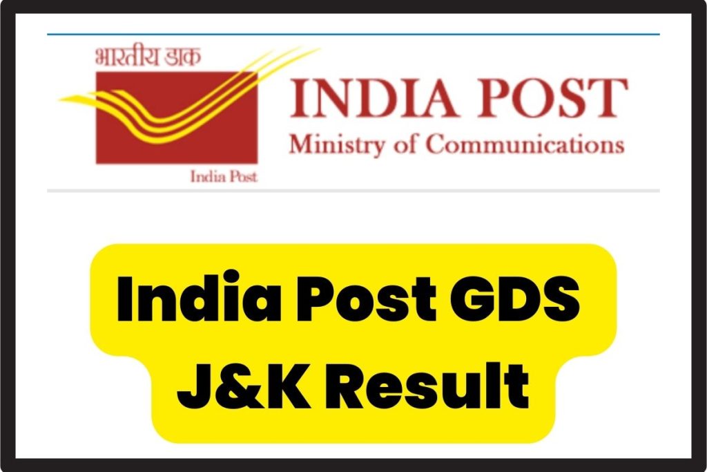 India Post GDS J&K Result