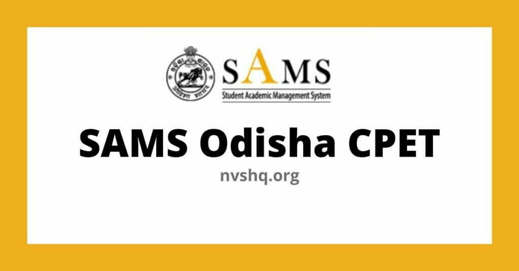 SAMS Odisha CPET 2023 Registration Ends Today PG Admission
