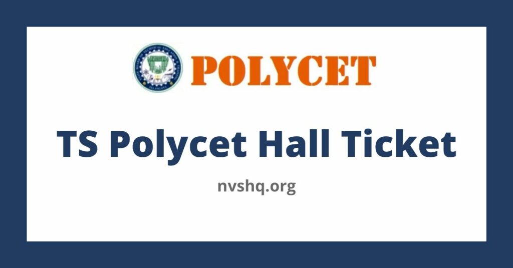 TS Polycet Hall Ticket