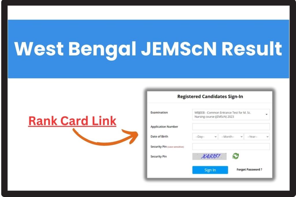 West Bengal JEMScN Result