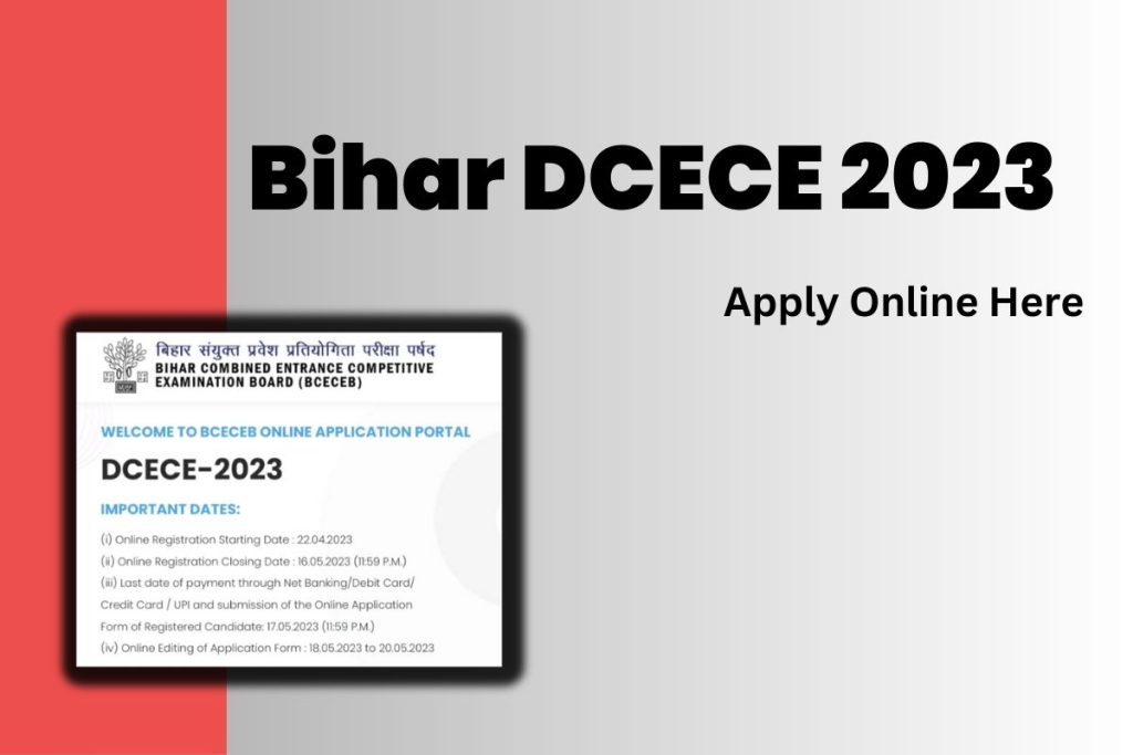 Bihar DCECE 2023