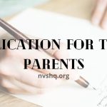 Application for TC by Parents in English