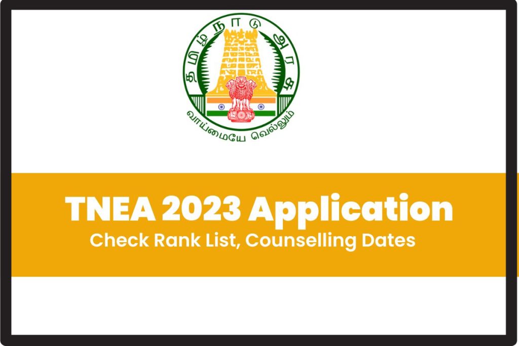 TNEA 2023 Application