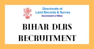 Bihar DLRS Recruitment Application Form