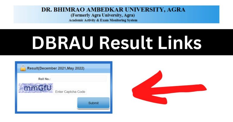 DBRAU Result 2022 (Out) Agra University BA B.Sc B.Com Results