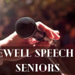 Farewell Speech for Seniors