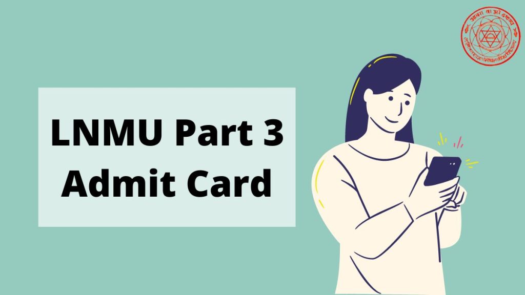 LMNU  Part 3 Admit Card