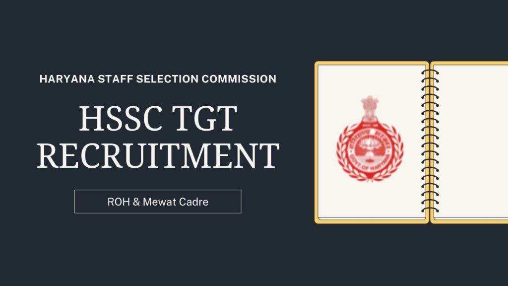 HSSC TGT Recruitment