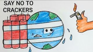 Say No to Crackers Drawing Idea 4