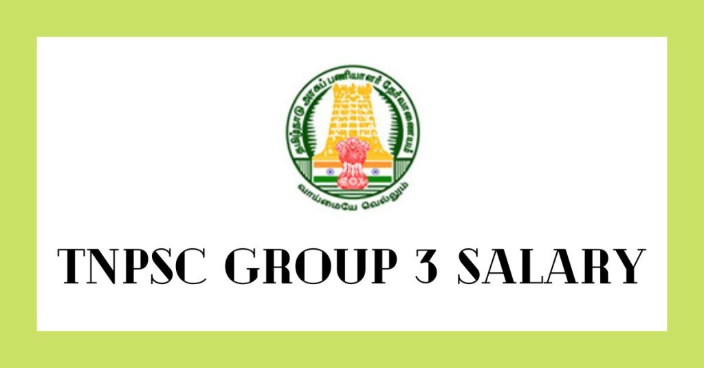 TNPSC Group 3 Salary
