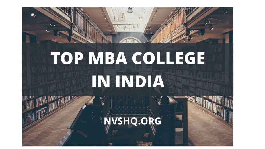 Top MBA Colleges In India