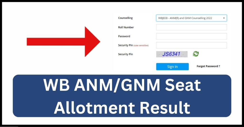 WB ANM/GNM Seat Allotment Result
