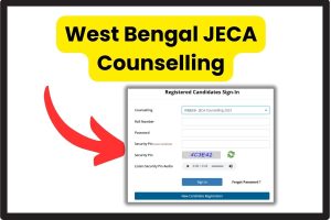 West Bengal JECA Counselling