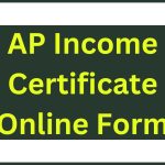 AP Income Certificate Online Form