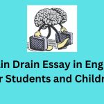 Brain Drain Essay in English for Students and Children