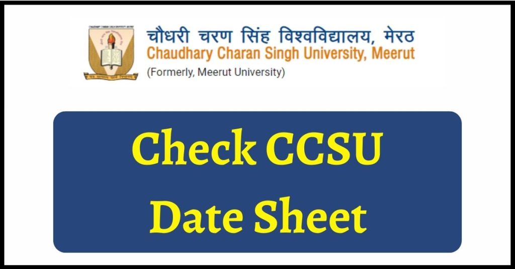 CCSU Date Sheet